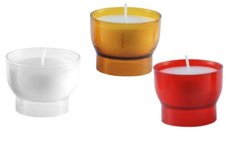 Devotielichtjes van 8 uur
